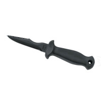 Sub 9C-2 knife - Black Inox - Black Color KV-ASUB09C-2-N - AZZI SUB (ONLY SOLD IN LEBANON)
